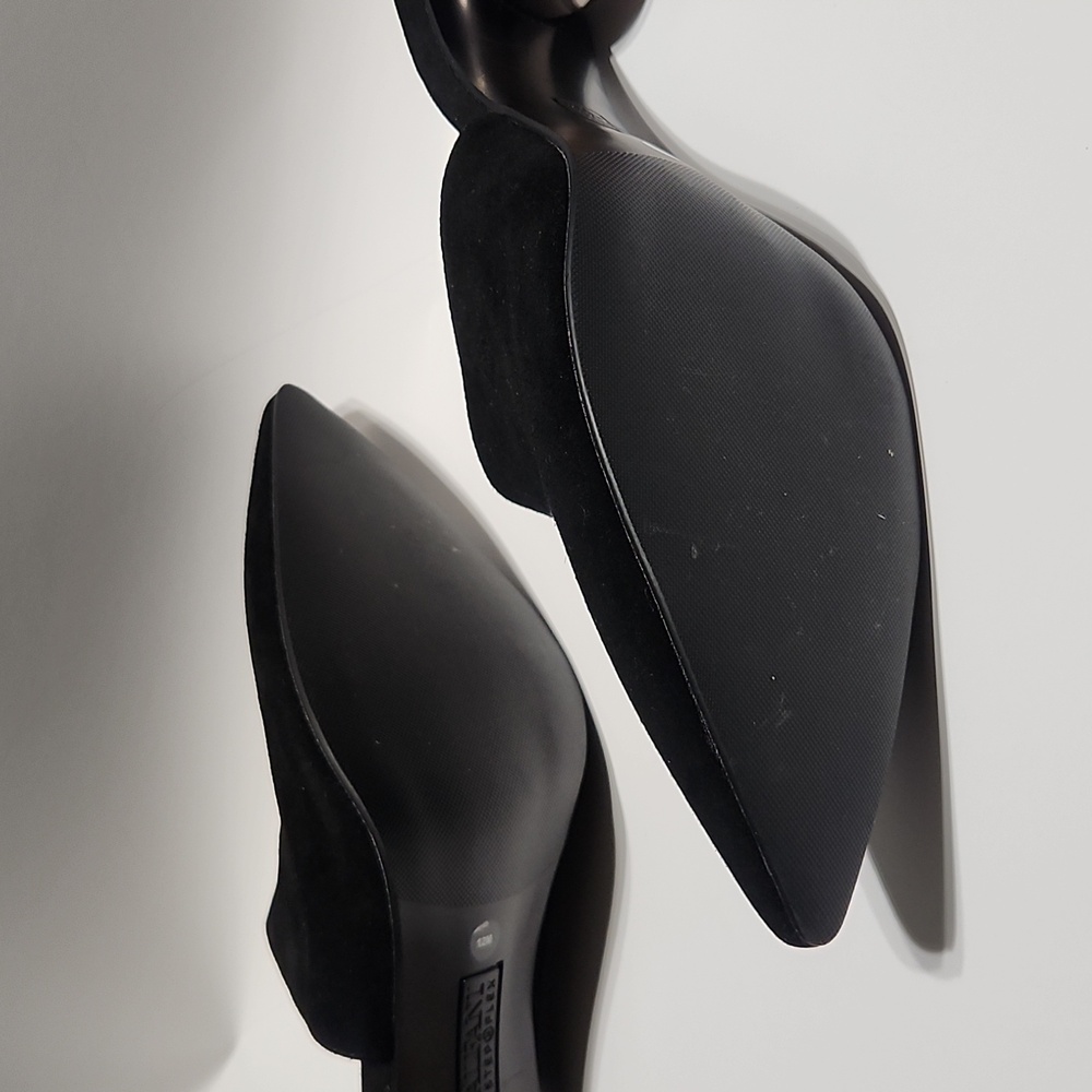 Alfani Junneel Black Mules with Sculpted Heel - Picture 10 of 12